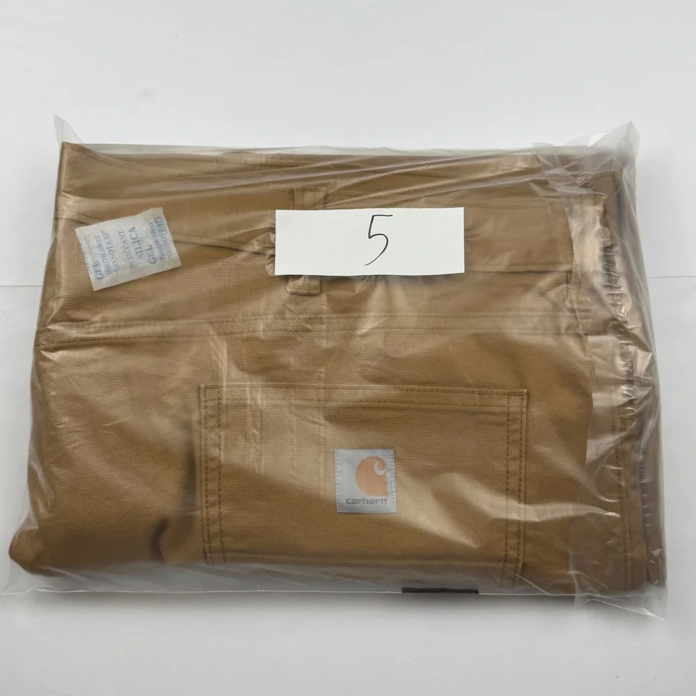 Carhartt Rugged Flex Work Pants 46x30 Tan Canvas Relaxed Fit BN2517-M Utility